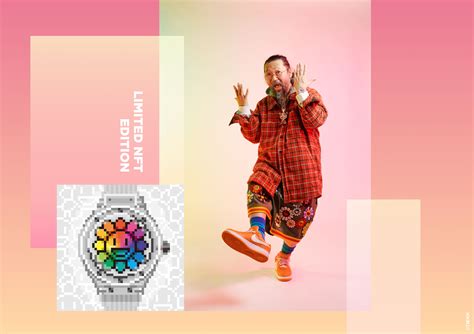 HUBLOT LAUNCHES TWO NFTs WITH TAKASHI MURAKAMI